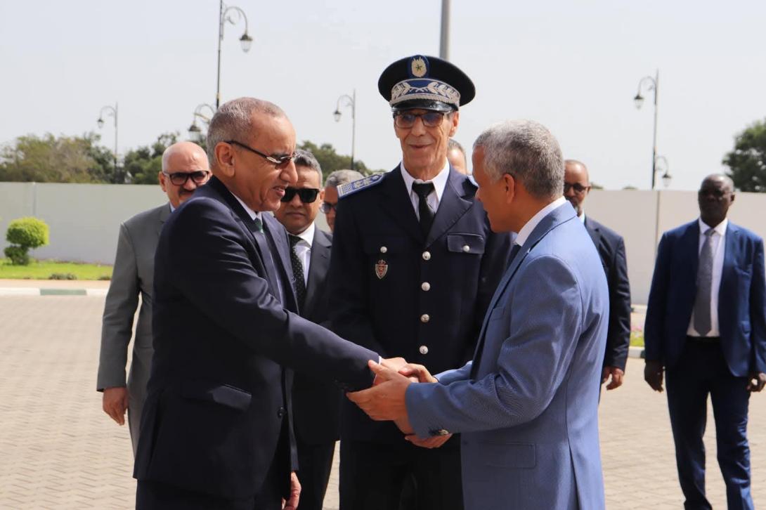 وزير الداخلية يتفقد معهد الشرطة المغربية