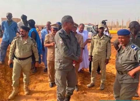 بيان من وزير الداخلية حول حادث انهيار مبنى في مال