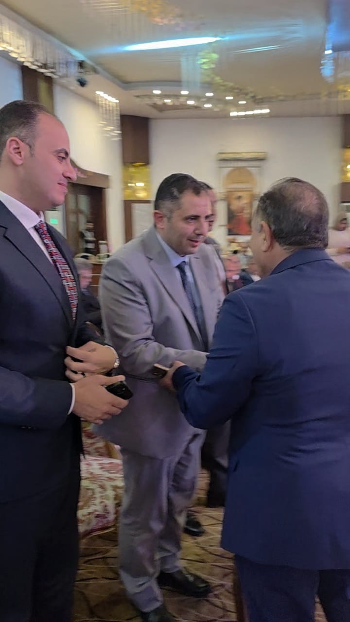 مدير عام مؤسسة رسالة السلام فى حضور محافظ دمياط والقيادات الامنية والشعبية